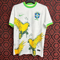 Maillot Brésil Blanc Oiseaux