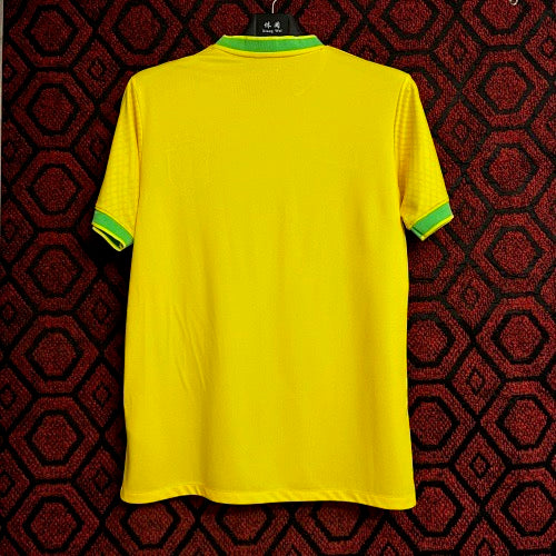 Maillot Brésil Jaune Oiseaux
